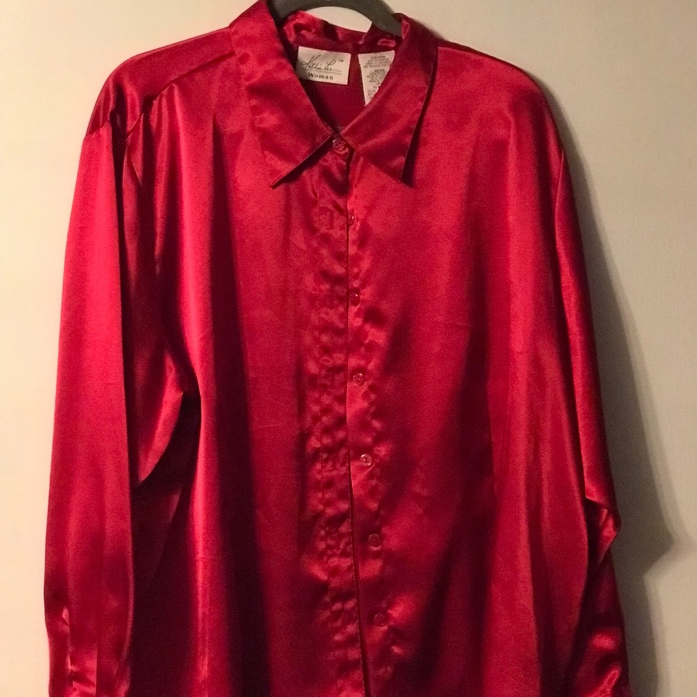 Woman's Red Blouse